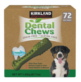 Kirkland Signature Dental Chews, 72-count